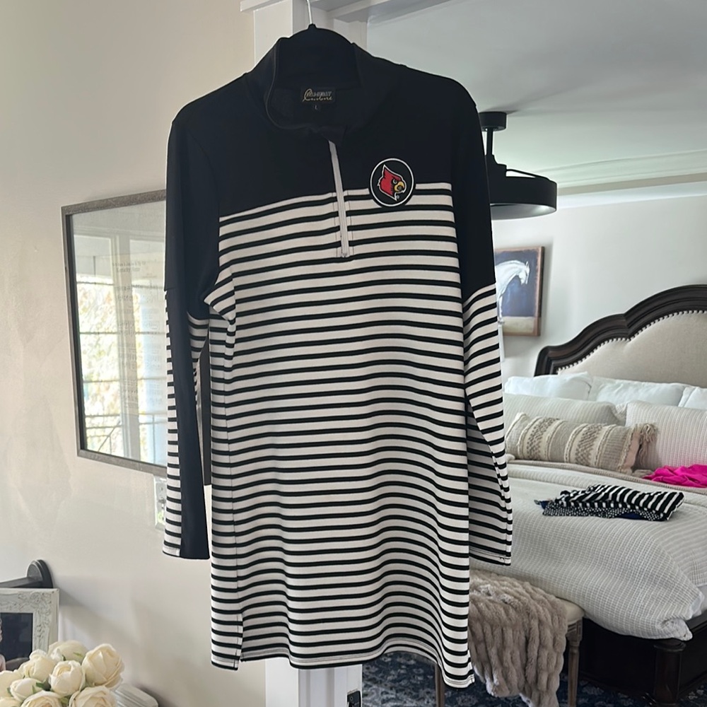 Black and White Striped UofL
